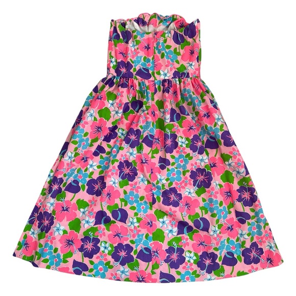 ‼️SOLD‼️Vintage 70’s Strapless Lilly Pulitzer Dress - Picture 4 of 12